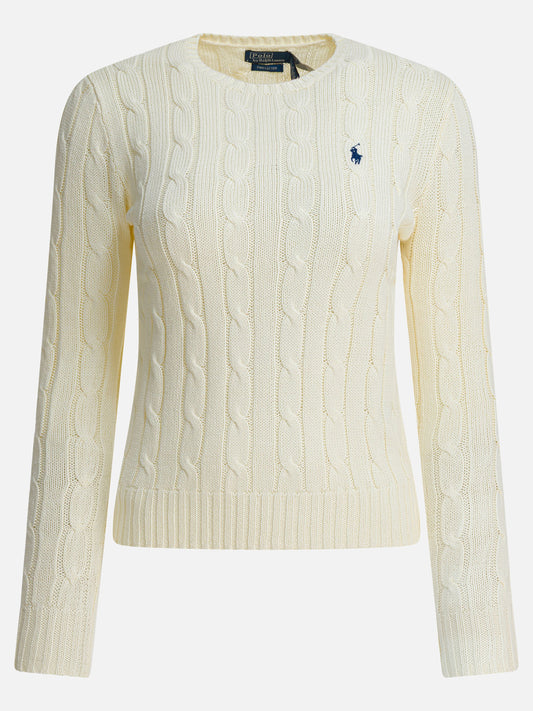 Crewneck sweaters Logo  White - Polo Ralph Lauren Women | PLP | VIETTI Online Store 
