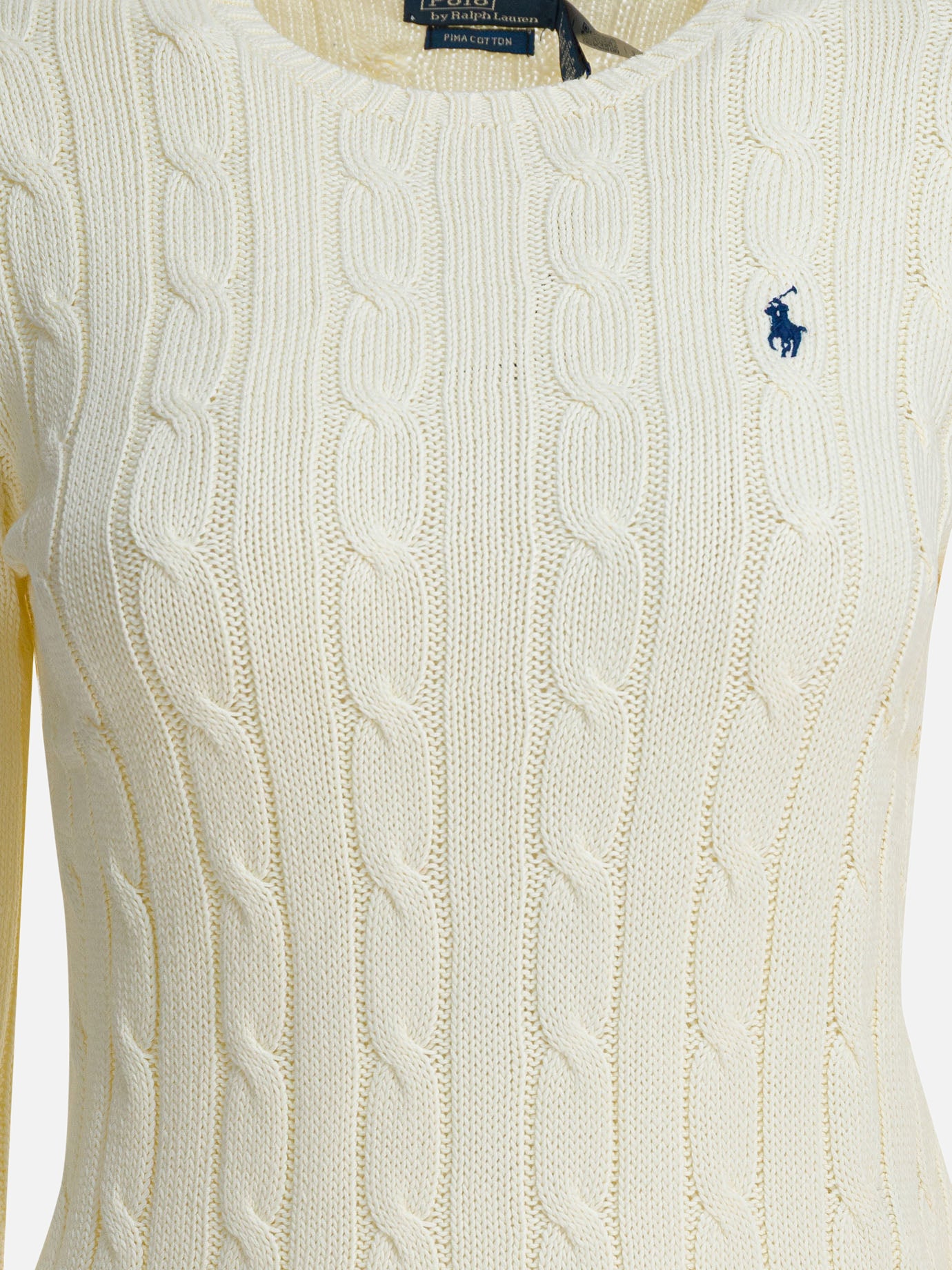 Crewneck sweaters Logo  White - Polo Ralph Lauren Women | PDP | VIETTI Online Store | Zoom-Modal_3
