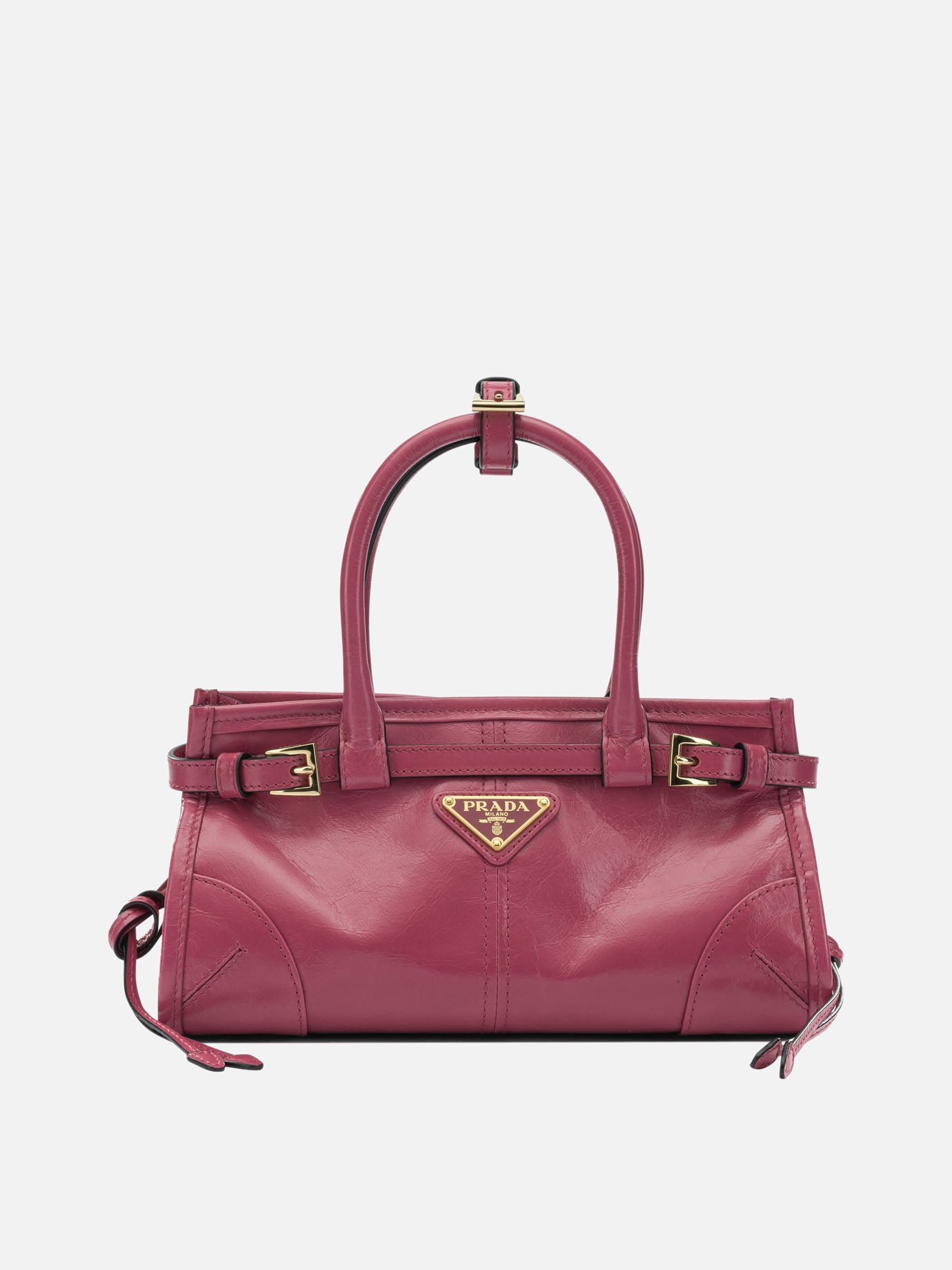 Small bags 100% calf leather  Pink - Prada Women | PDP | VIETTI Online Store | thumbnail