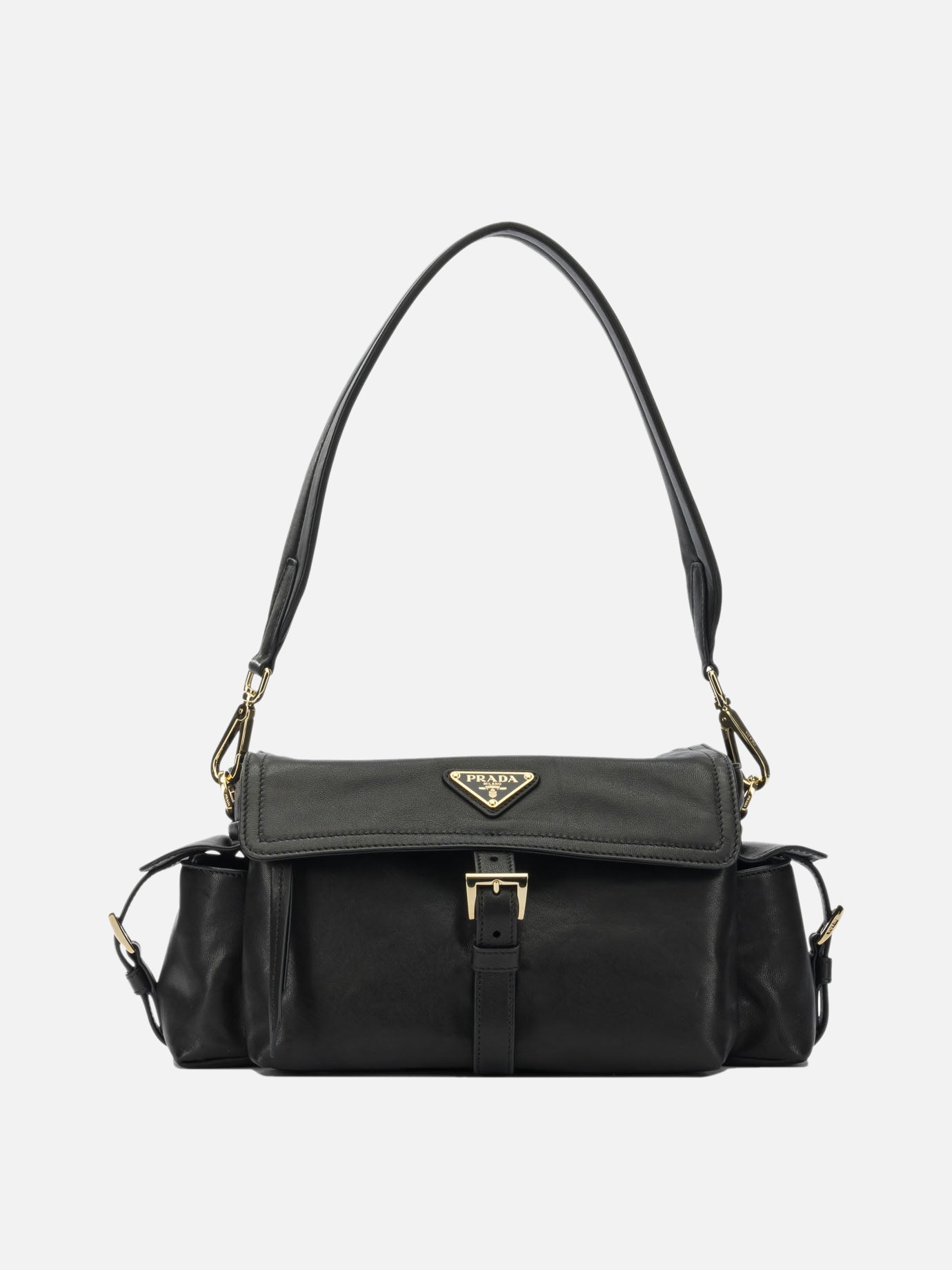 Medium bags Logo  Black - Prada Women | PDP | VIETTI Online Store | thumbnail