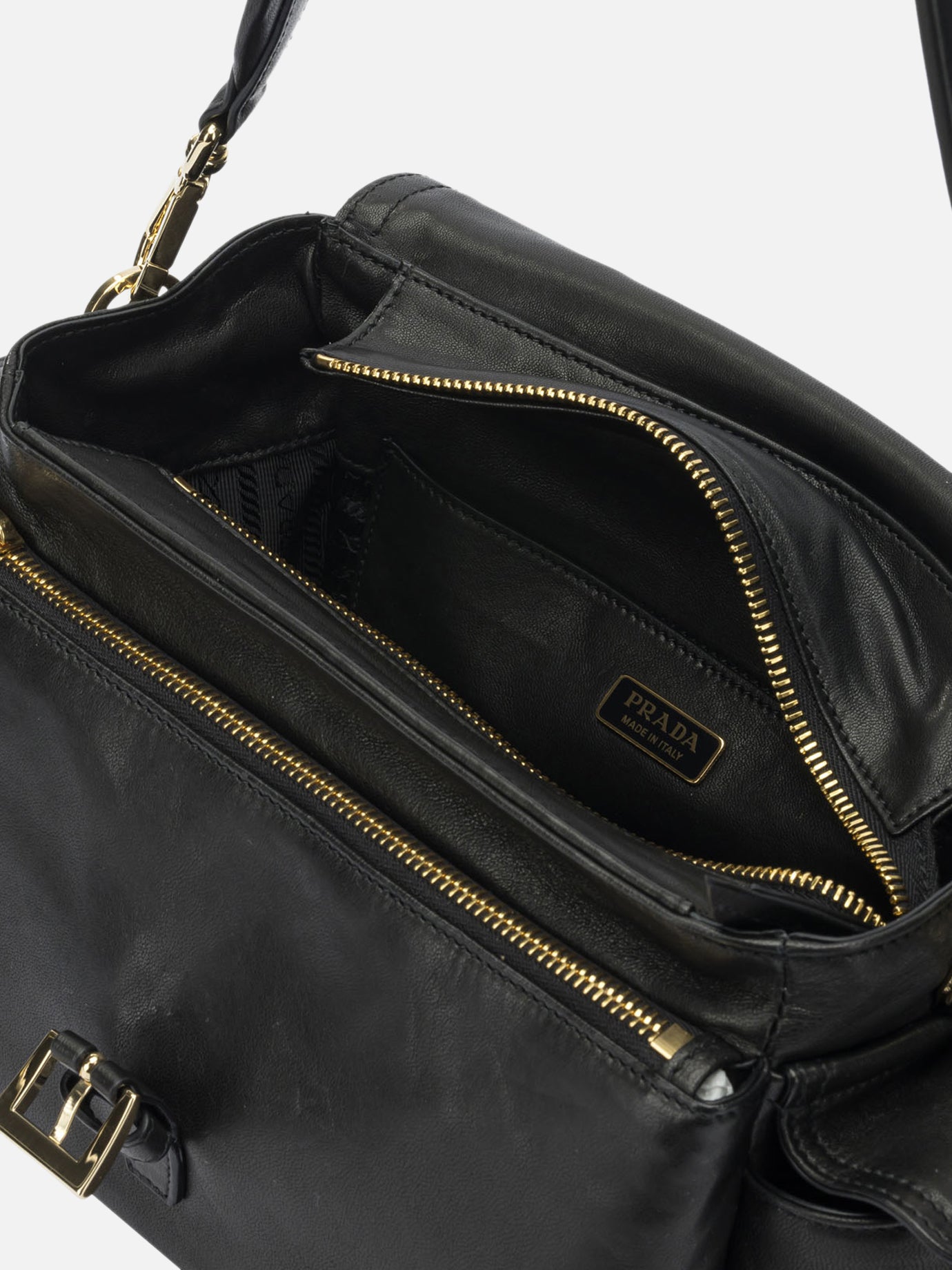 Medium bags Logo  Black - Prada Women | PDP | VIETTI Online Store | Zoom-Modal_5
