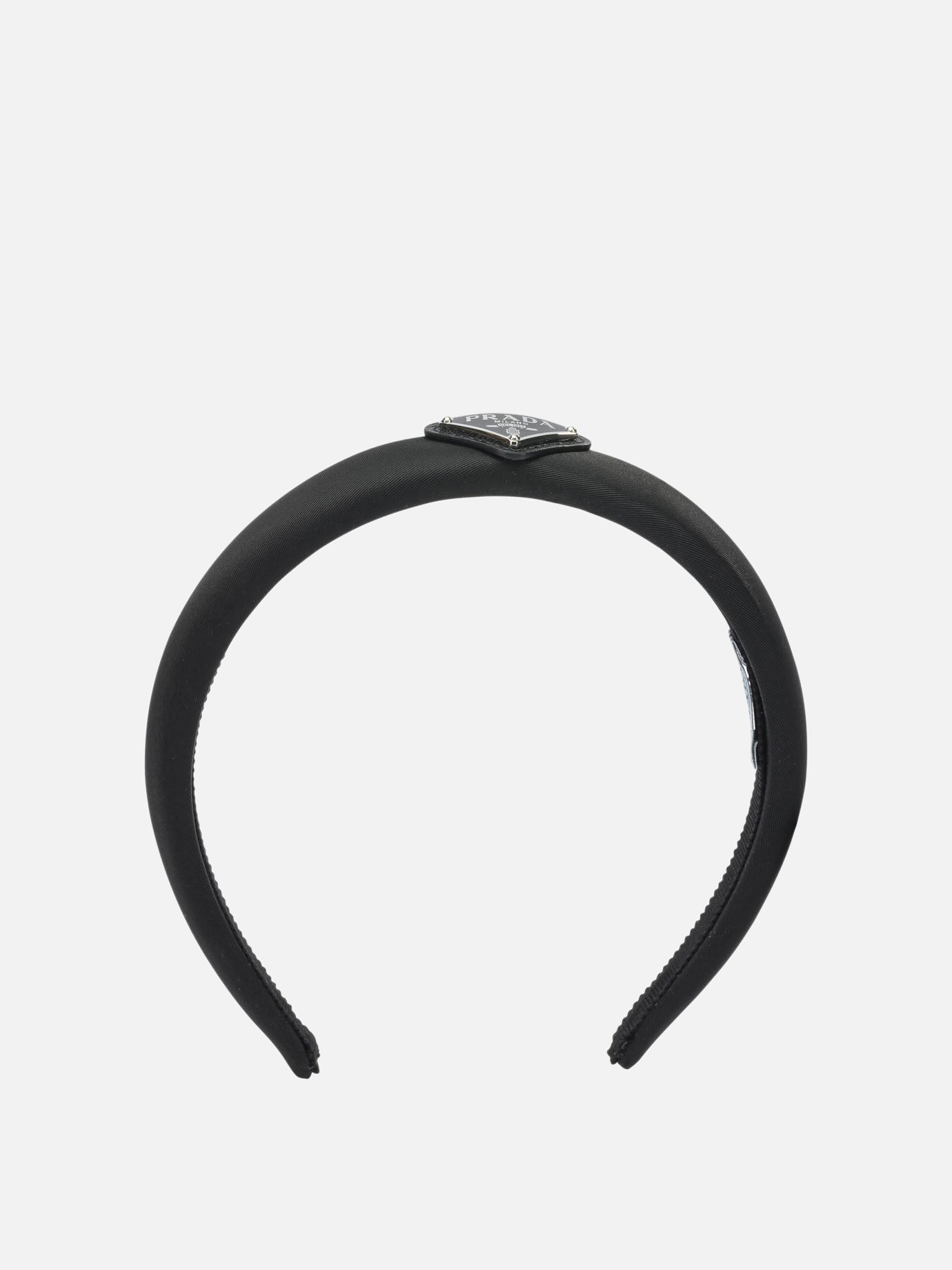 Headbands 100% recycled polyamide  Black - Prada Women | PDP | VIETTI Online Store | Zoom-Modal
