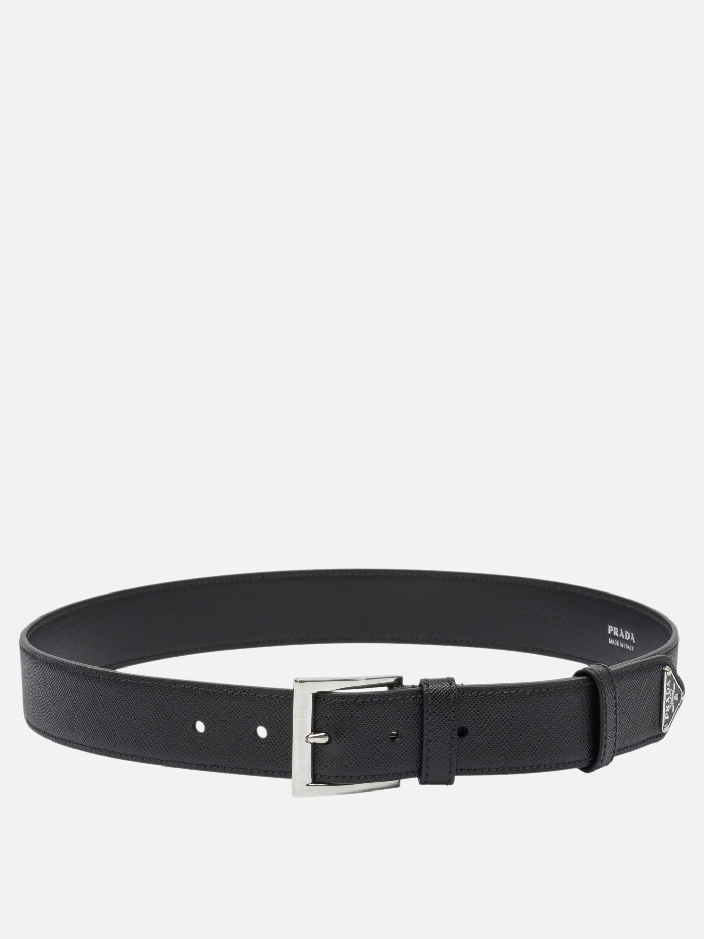 Leather belts 100% calf leather  Black - Prada Men | PDP | VIETTI Online Store | thumbnail