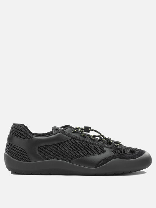 Low top sneakers 100% polyester - 100% rubber  Black - Prada Men | PLP | VIETTI Online Store 
