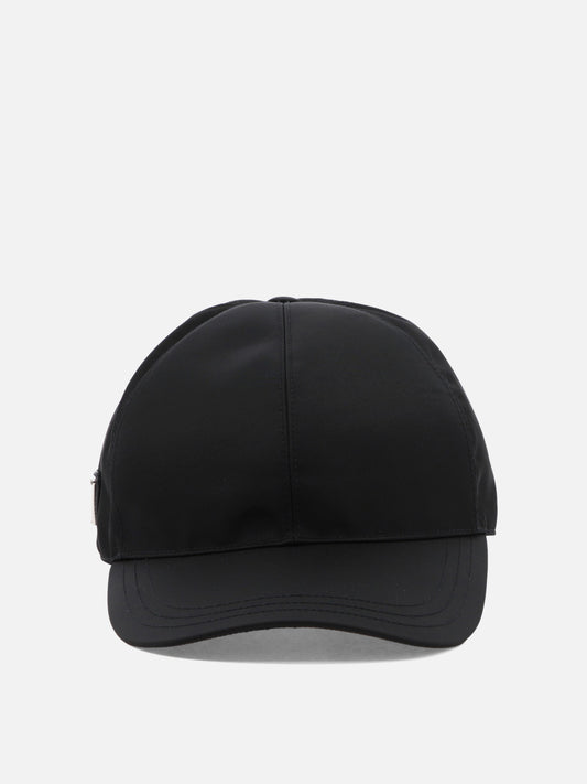 Baseball caps 100% recycled polyamide  Black - Prada Men | PDP | VIETTI Online Store 
