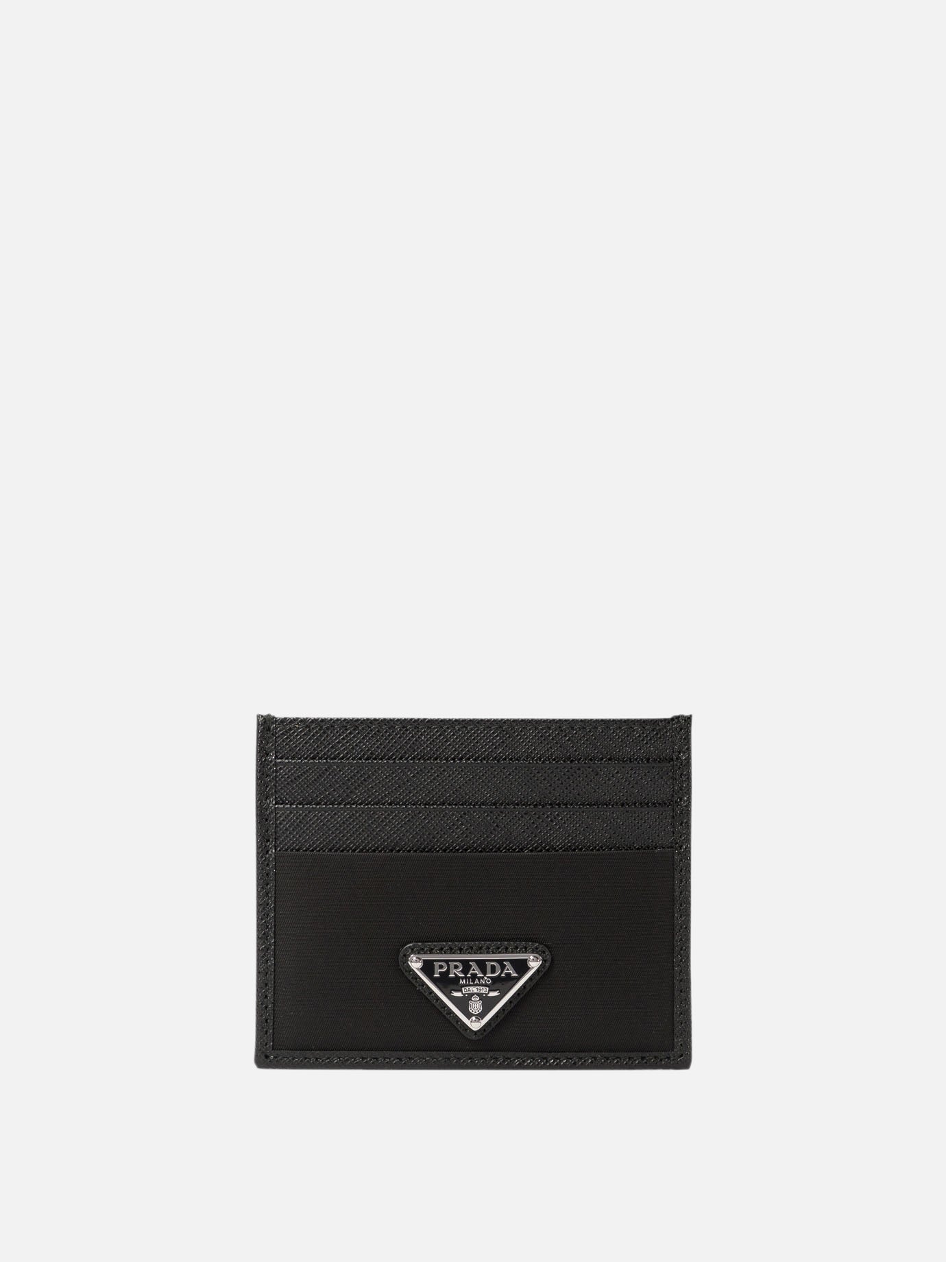 Card holders 100% recycled polyamide  Black - Prada Men | PDP | VIETTI Online Store | Zoom-Modal

