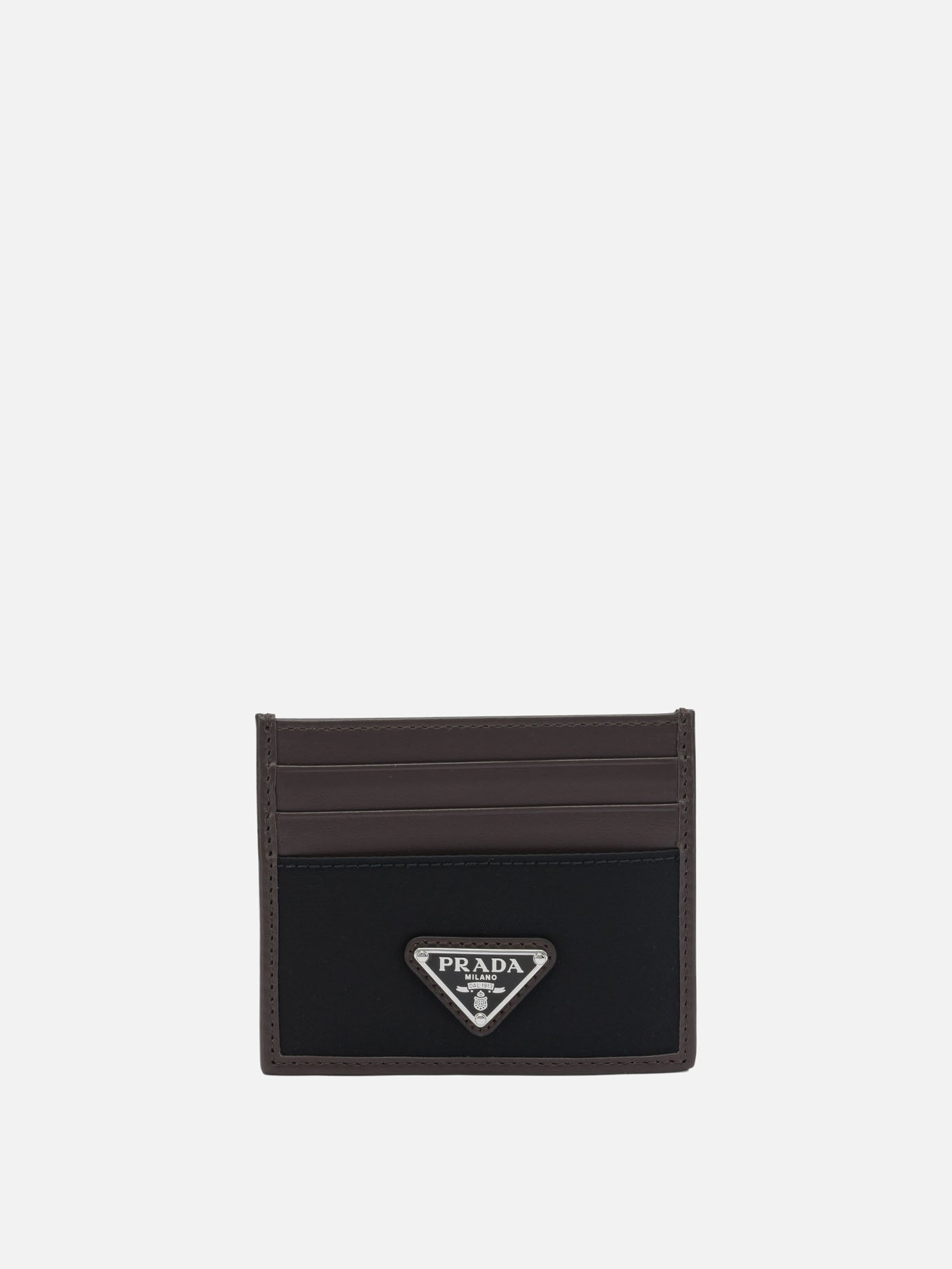 Card holders 100% recycled polyamide  Black - Prada Men | PDP | VIETTI Online Store | thumbnail