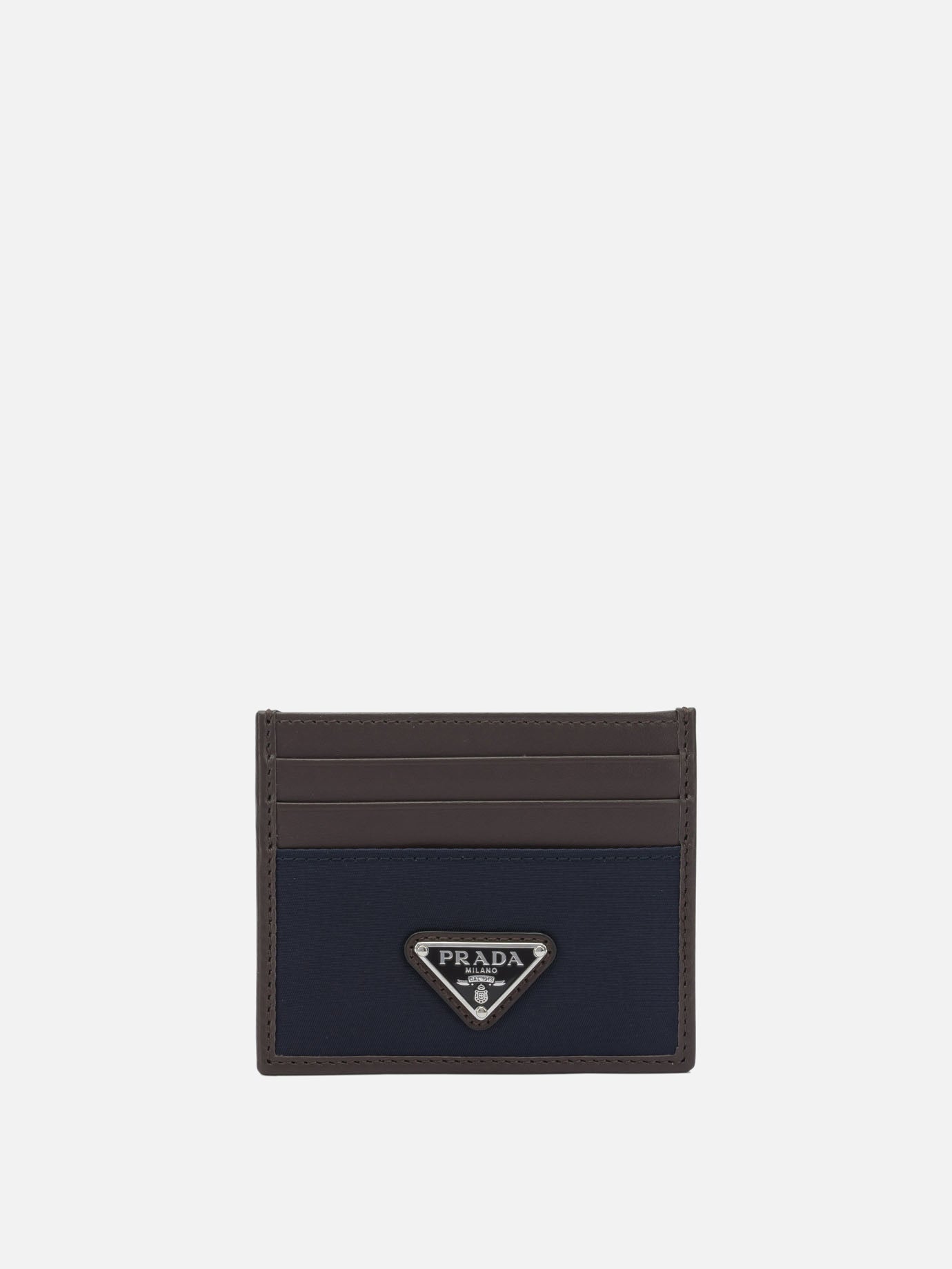 Card holders 100% recycled polyamide  Blue - Prada Men | PDP | VIETTI Online Store | Zoom-Modal
