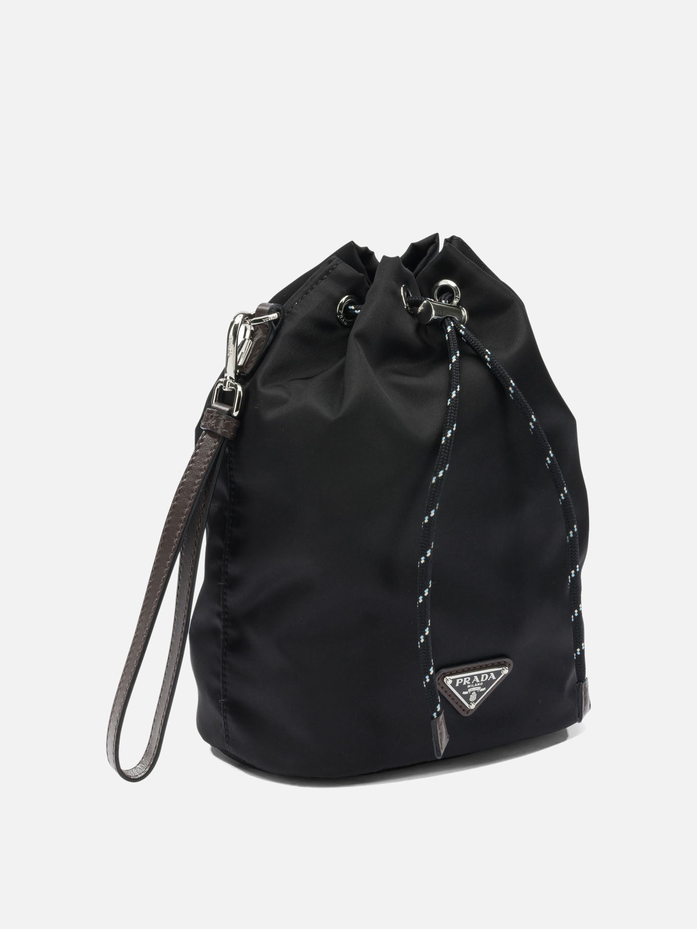 Clutches 100% recycled polyamide  Black - Prada Men | PDP | VIETTI Online Store | thumbnail_2