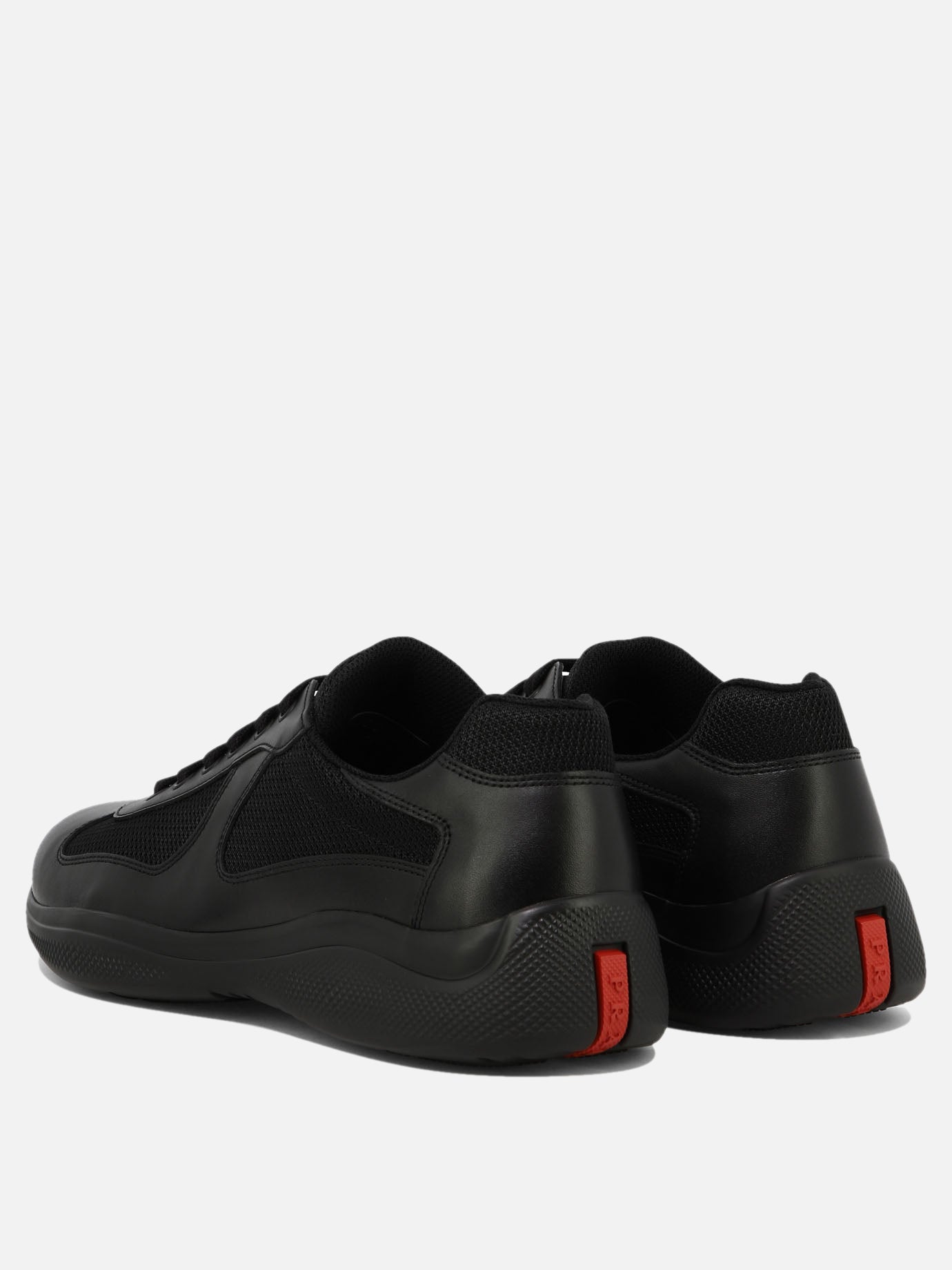 Low top sneakers 100% polyamide - 100% calf leather  Black - Prada Men | PDP | VIETTI Online Store | Zoom-Modal_4

