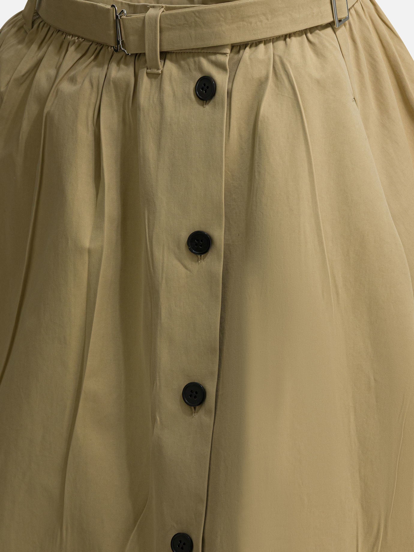 Midi skirts Solid colour  Beige - Prada Women | PDP | VIETTI Online Store | Zoom-Modal_3
