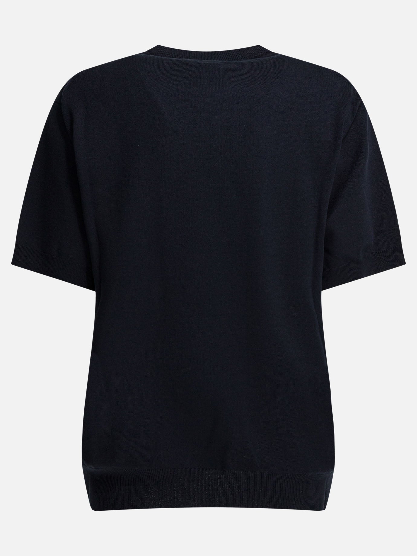 Crewneck t-shirts Logo  Blue - Prada Women | PDP | VIETTI Online Store | thumbnail_2