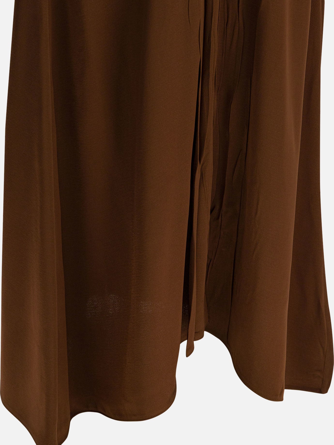 Long dresses Solid colour  Brown - Prada Women | PDP | VIETTI Online Store | Zoom-Modal_4
