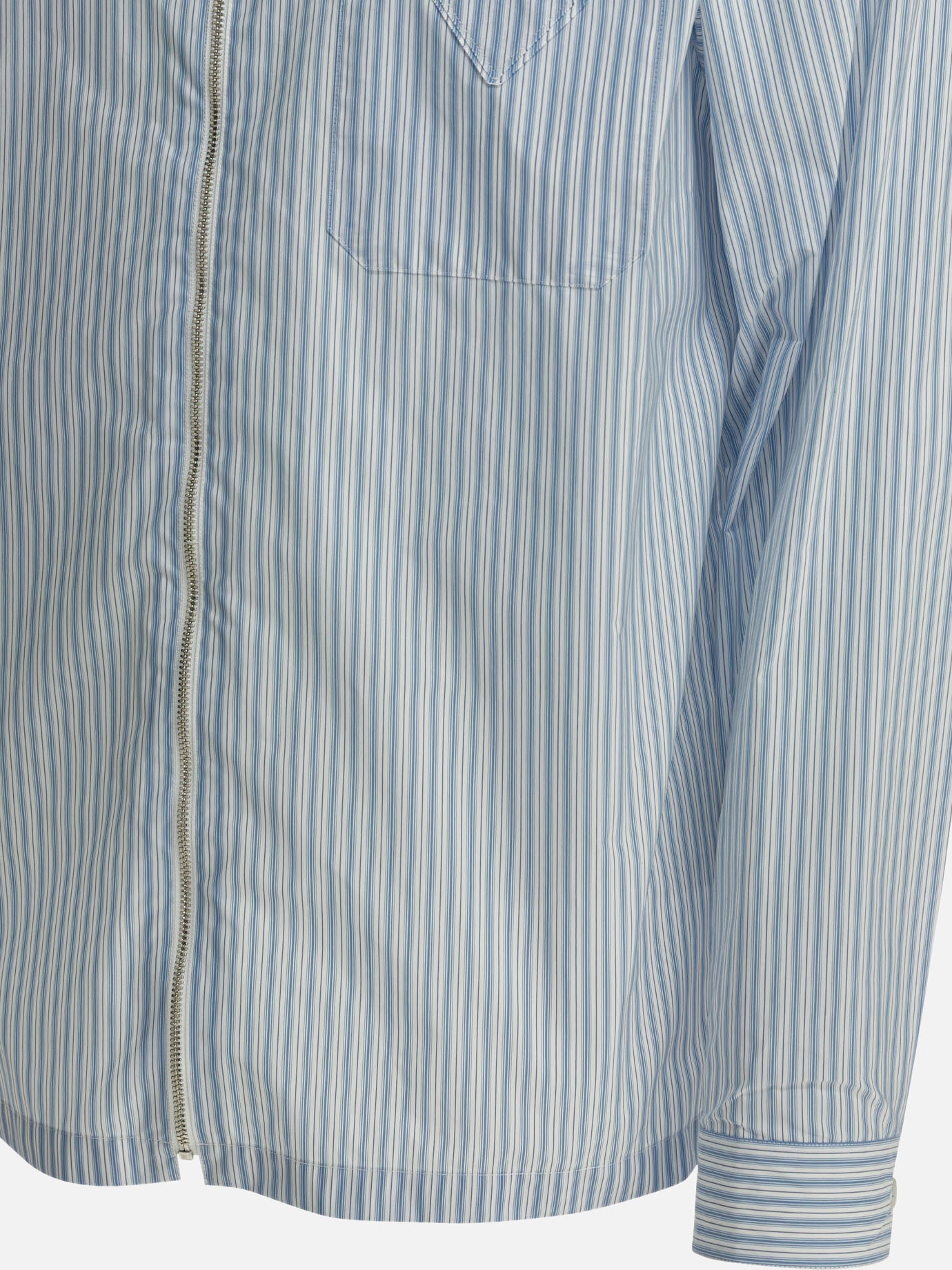 Casual shirts Striped  Light blue - Prada Men | PDP | VIETTI Online Store | Zoom-Modal_4
