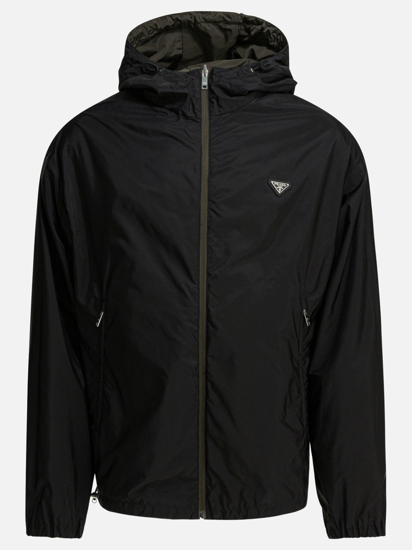 Windbreakers 100% recycled polyamide  Green - Prada Men | PDP | VIETTI Online Store | Zoom-Modal_2
