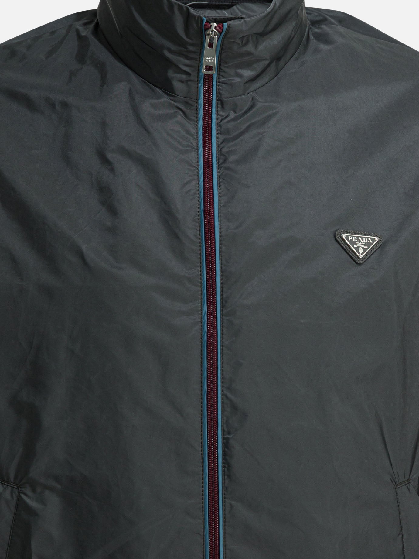 Windbreakers Logo  Grey - Prada Men | PDP | VIETTI Online Store | Zoom-Modal_3
