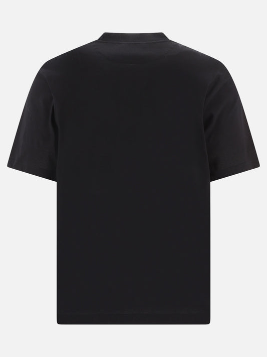 Crewneck t-shirts Logo  Black - Prada Men | PDP | VIETTI Online Store | 2
