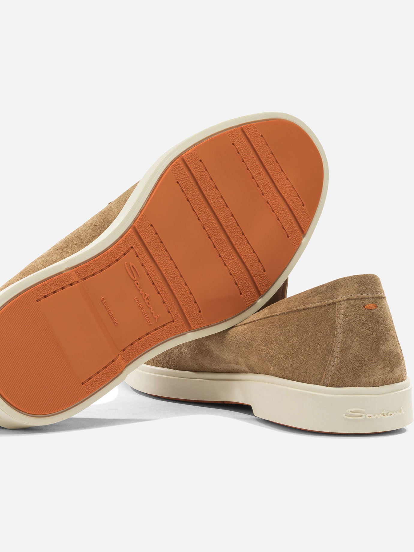 Loafers 100% suede - 100% leather  Brown - Santoni Women | PDP | VIETTI Online Store | Zoom-Modal_5
