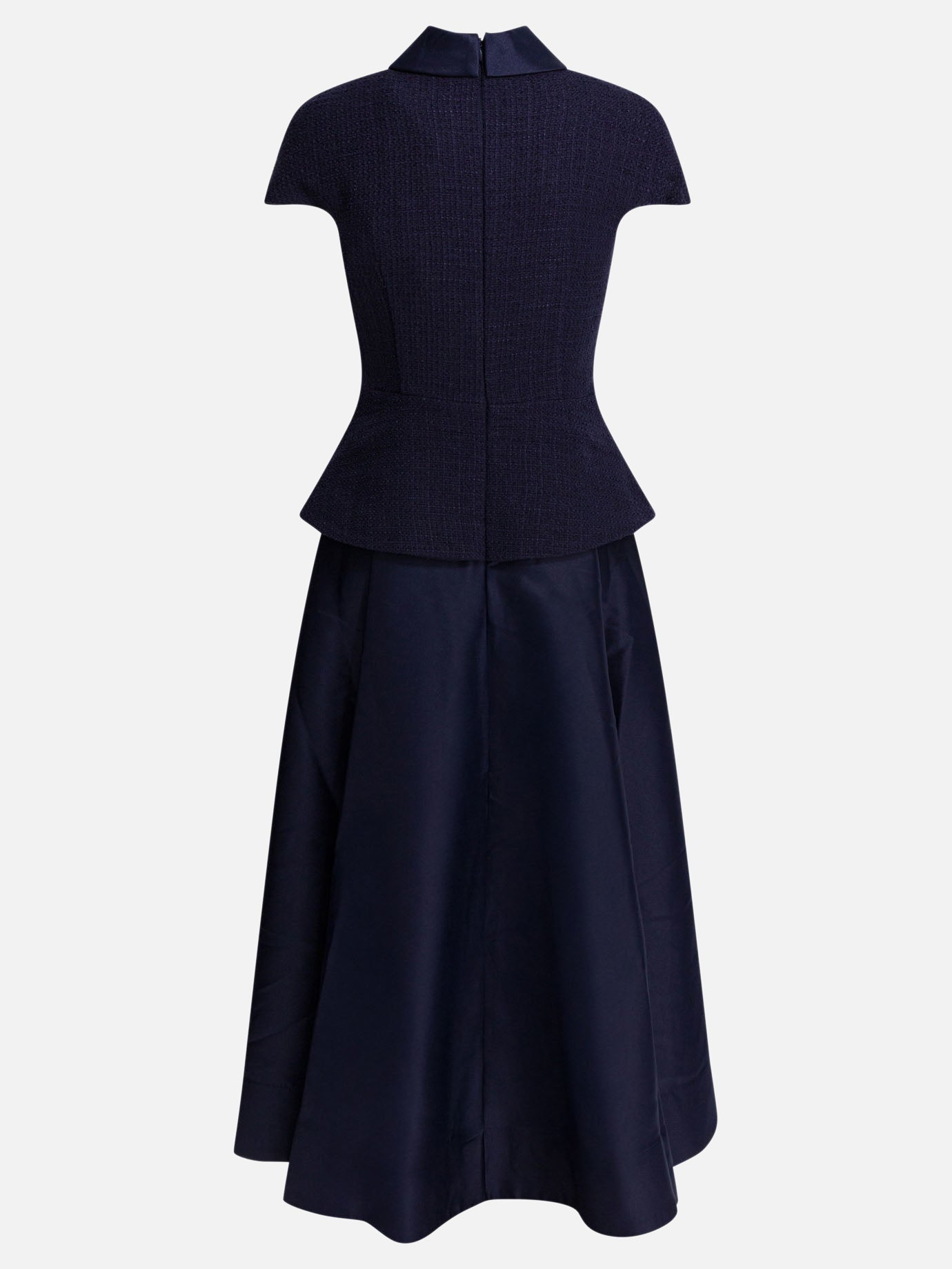 Midi dresses Solid colour  Blue - Self-portrait Women | PDP | VIETTI Online Store | thumbnail_2