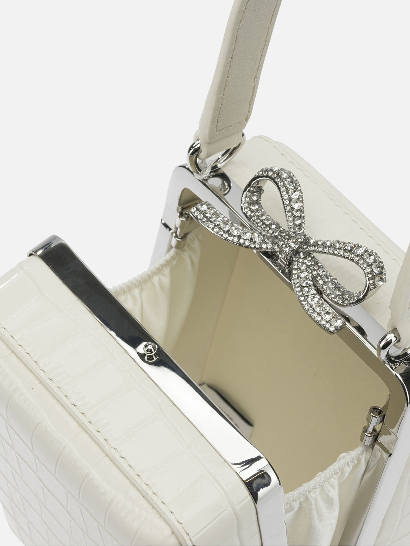 Mini bags 100% leather  White - Self-portrait Women | PDP | VIETTI Online Store | thumbnail_5