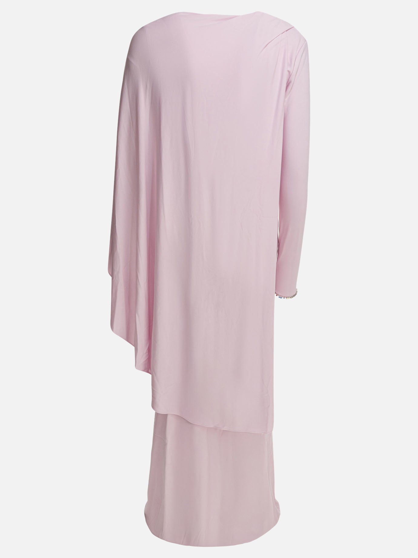Long dresses Solid colour  Pink - Self-portrait Women | PDP | VIETTI Online Store | thumbnail_2