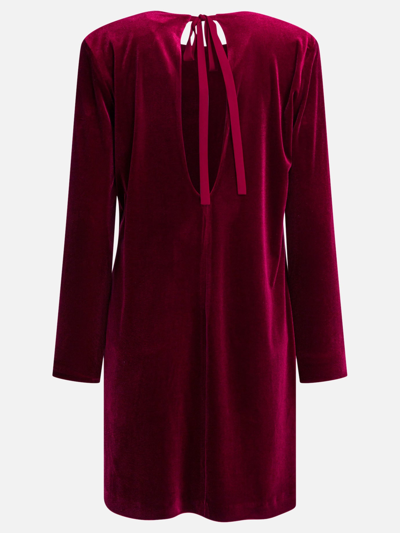 Mini dresses Solid colour  Bordeaux - Semper Women | PDP | VIETTI Online Store | thumbnail_2