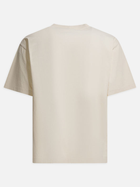Crewneck t-shirts Logo  White - Stone Island Men | PDP | VIETTI Online Store | 2
