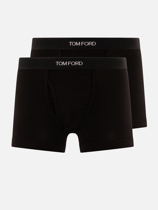 Boxers Solid colour  Black - Tom Ford Men | VIETTI Online Store 
