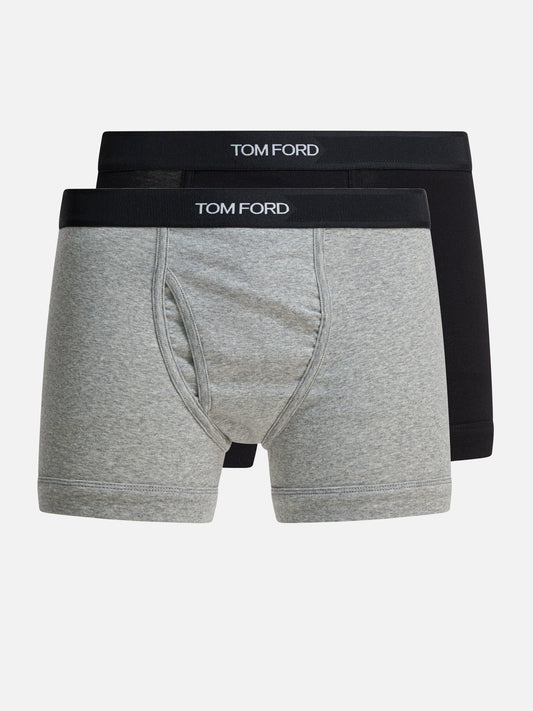 Boxers Solid colour  Black - Tom Ford Men | VIETTI Online Store 
