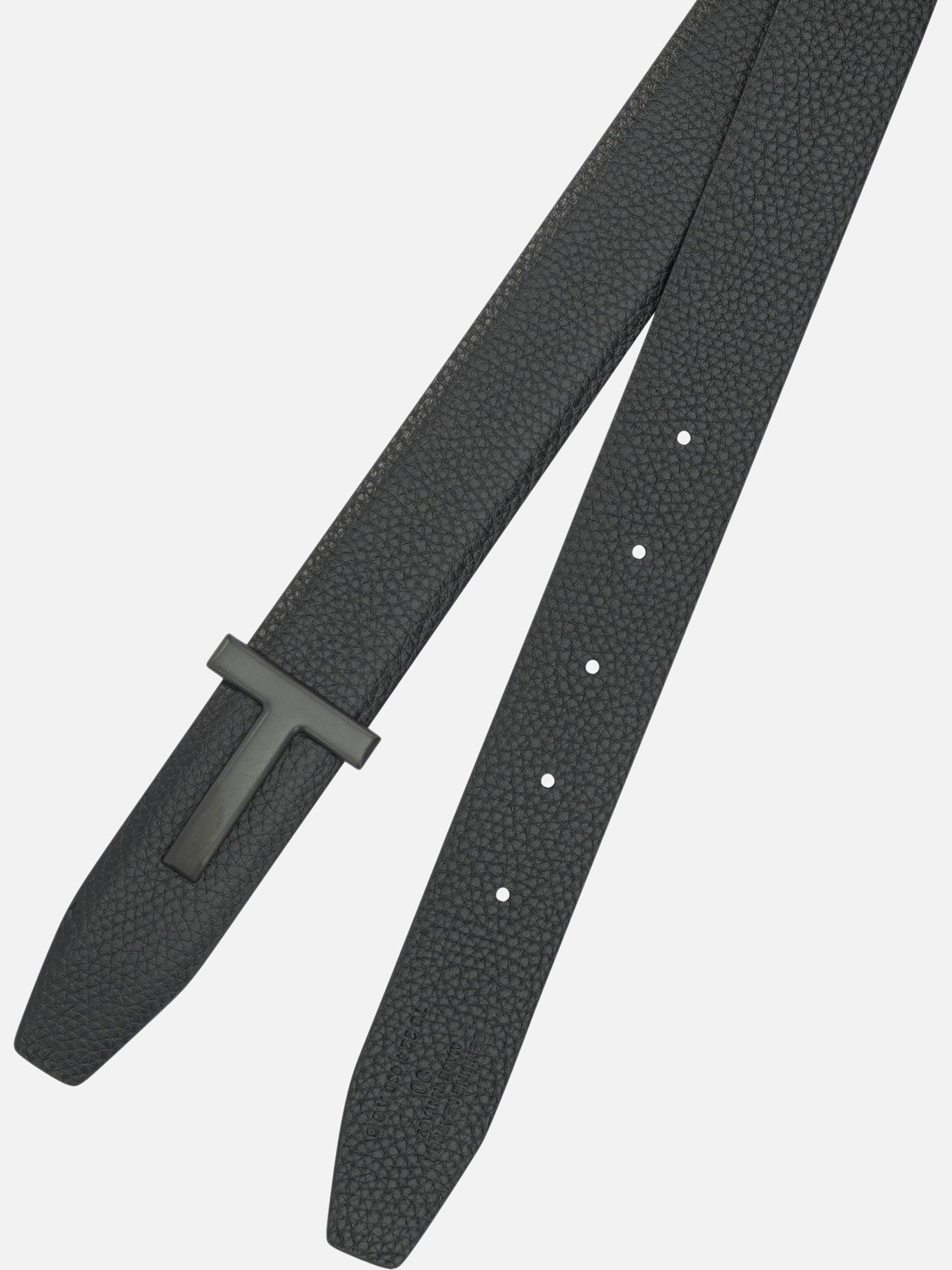 Leather belts 100% calf leather  Black - Tom Ford Men | PDP | VIETTI Online Store | thumbnail_2