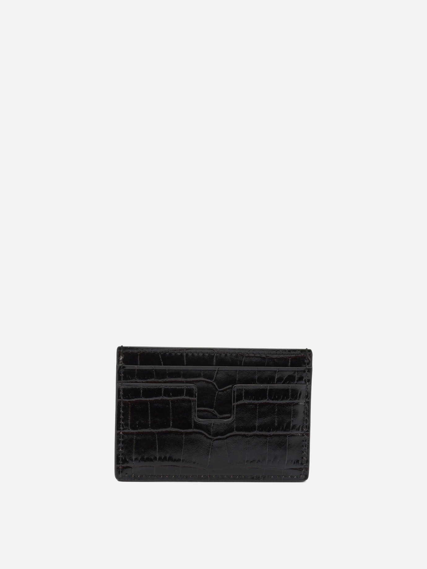 Card holders 100% calf leather - 100 sheep leather  Brown - Tom Ford Men | PDP | VIETTI Online Store | Zoom-Modal_3
