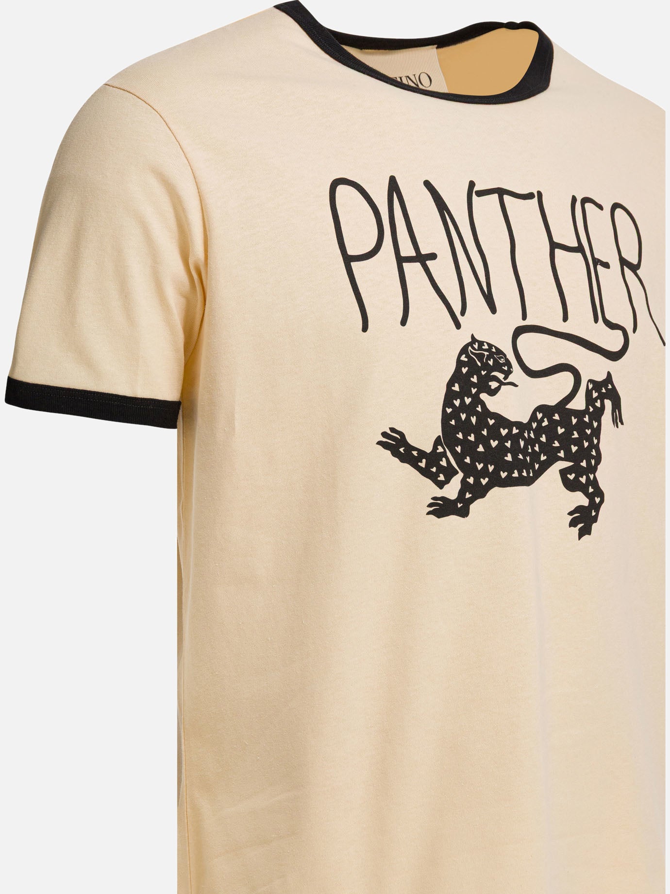 Crewneck t-shirts Graphics  Beige - Valentino Men | PDP | VIETTI Online Store | thumbnail_4