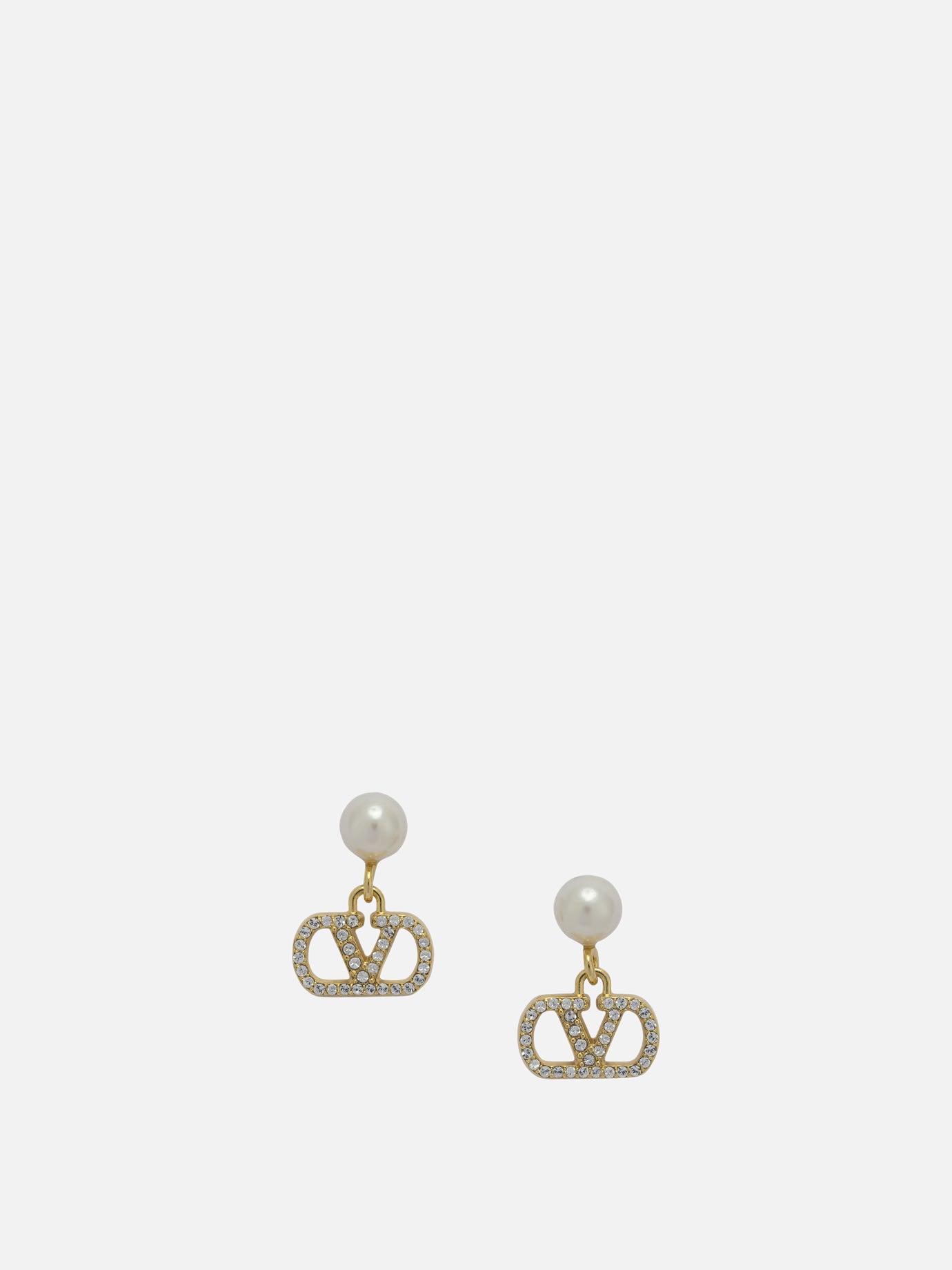 Earrings 100% brass  Gold - Valentino Garavani Women | PDP | VIETTI Online Store | Zoom-Modal
