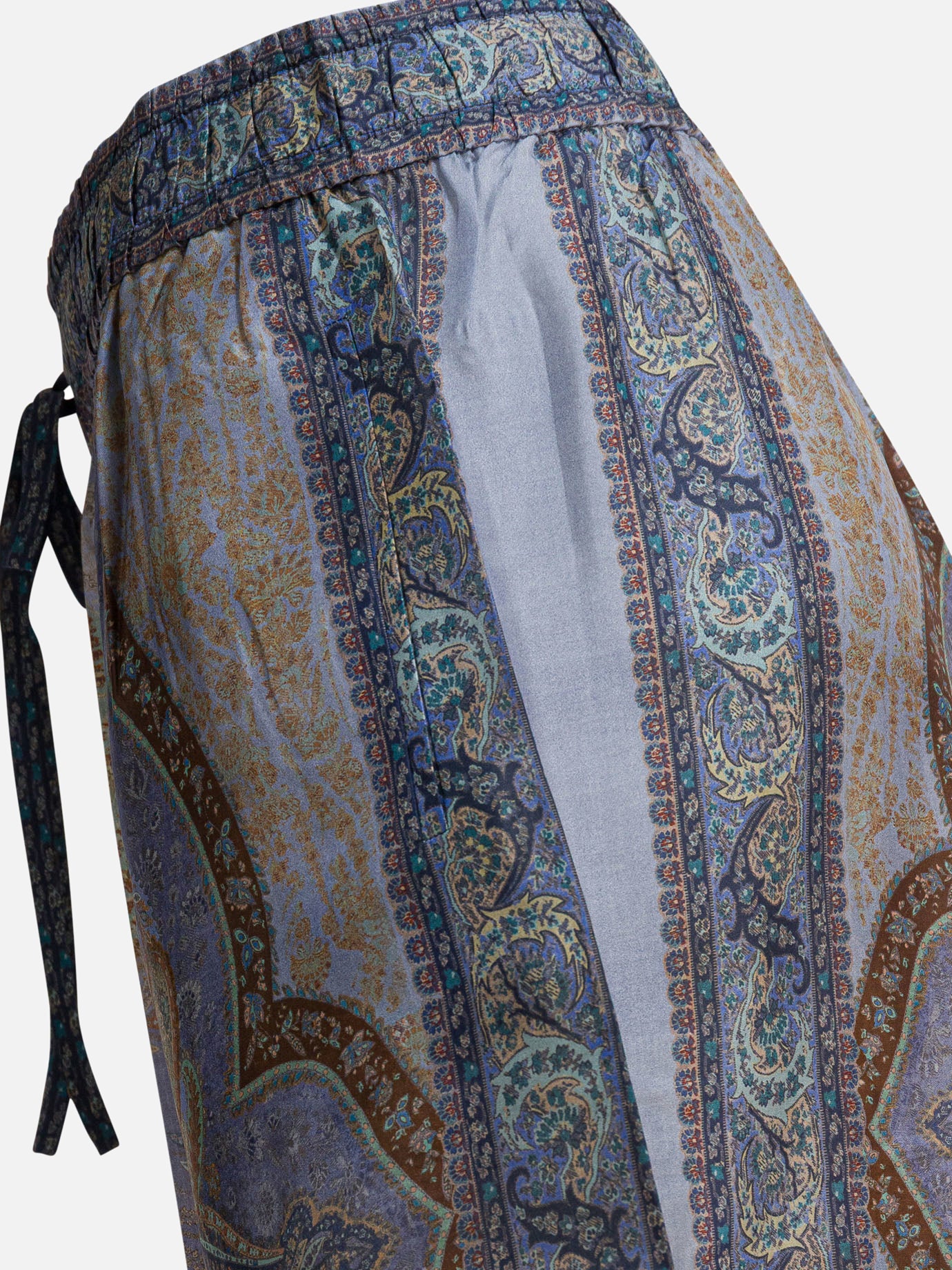 Leisure trousers Paisley  Light blue - Zimmermann Women | PDP | VIETTI Online Store | thumbnail_4