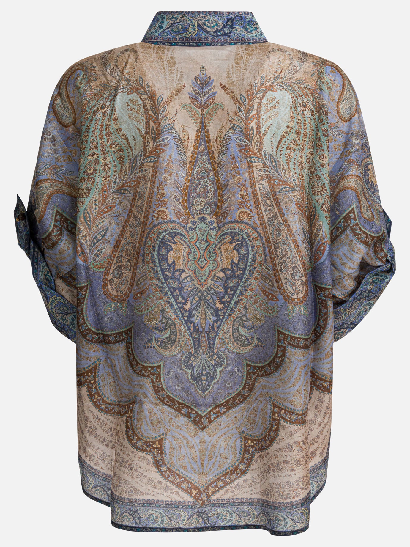 Casual shirts Paisley  Light blue - Zimmermann Women | PDP | VIETTI Online Store | thumbnail_2
