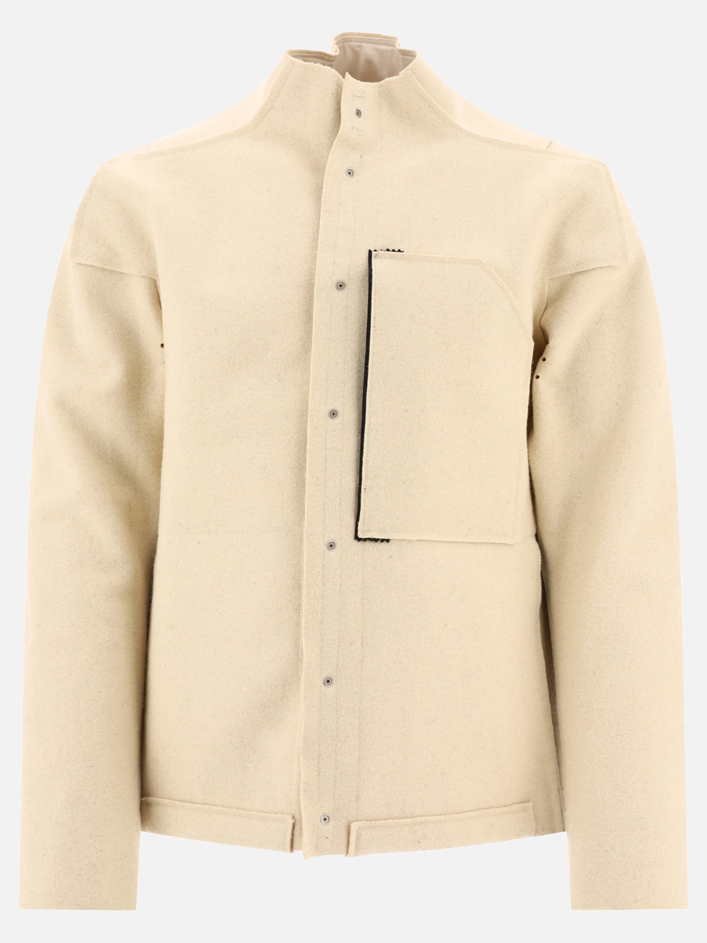 Windbreakers 100% wool  White - Acronym Men | PDP | VIETTI Online Store | Zoom-Modal
