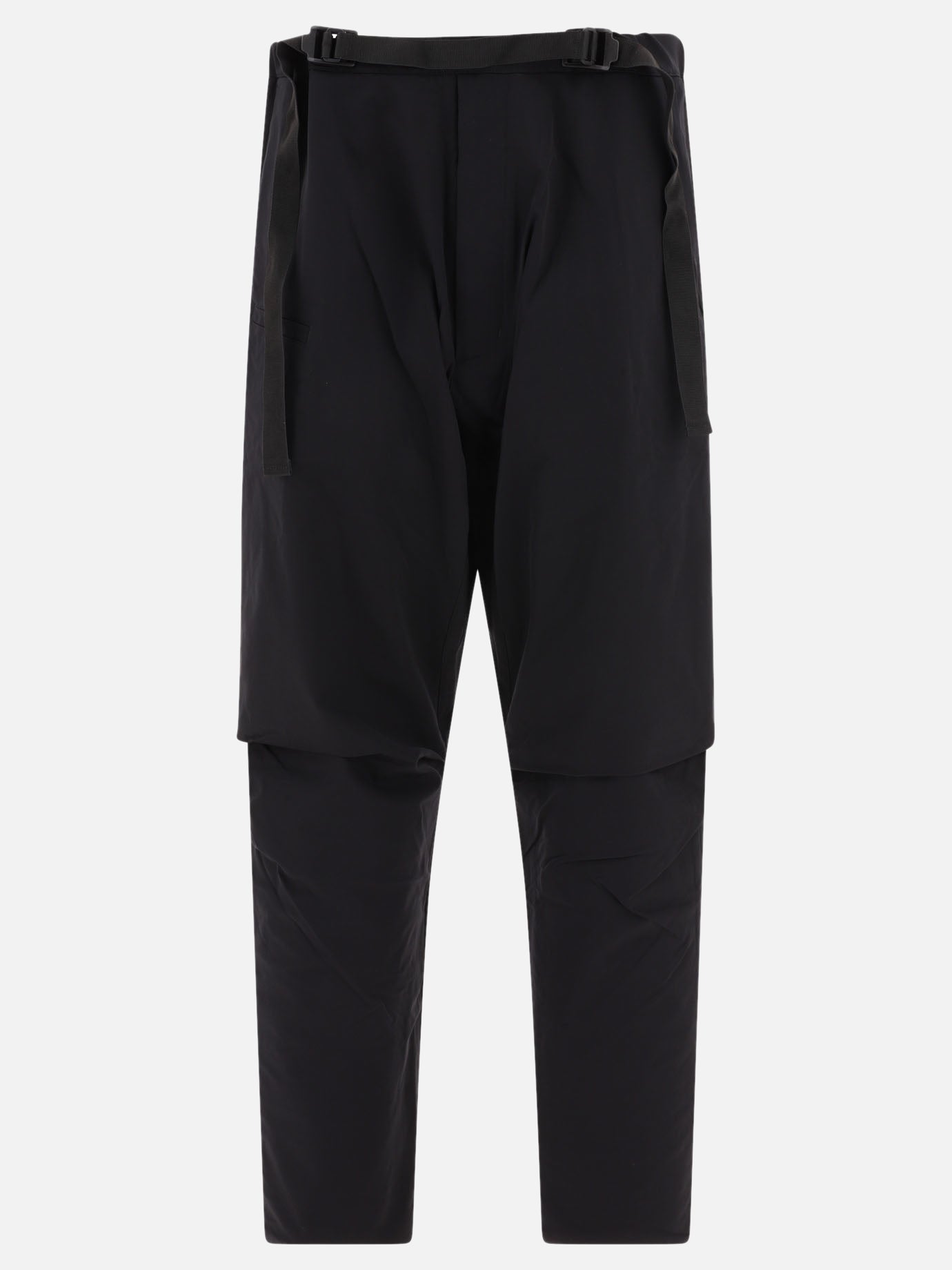 Technical trousers 91% polyamide 9% elastane  Black - Acronym Men | PDP | VIETTI Online Store | thumbnail