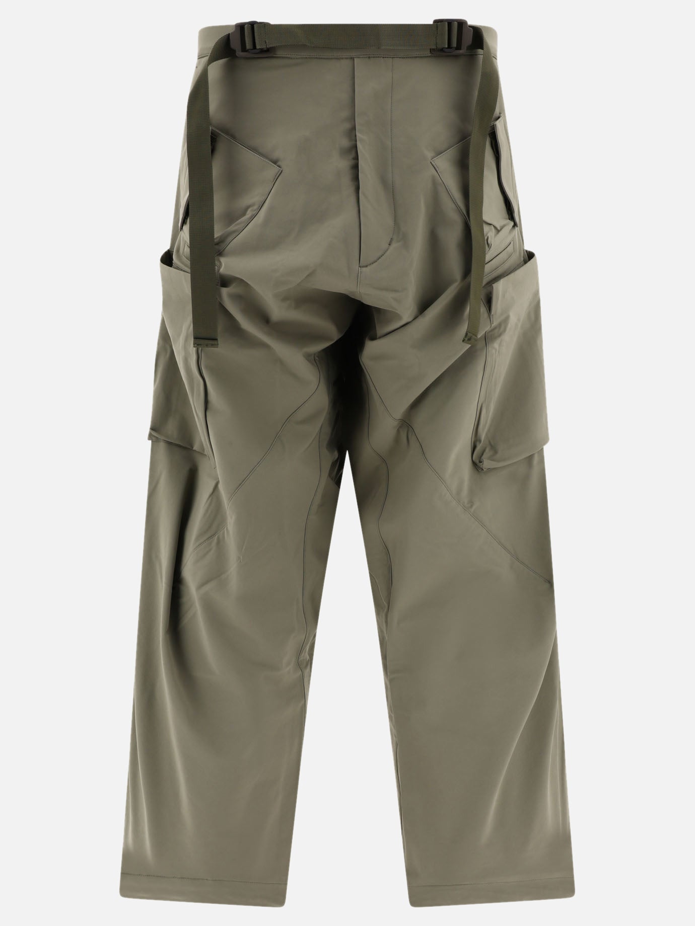 Technical trousers 91% polyamide 9% elastane  Green - Acronym Men | PDP | VIETTI Online Store | thumbnail