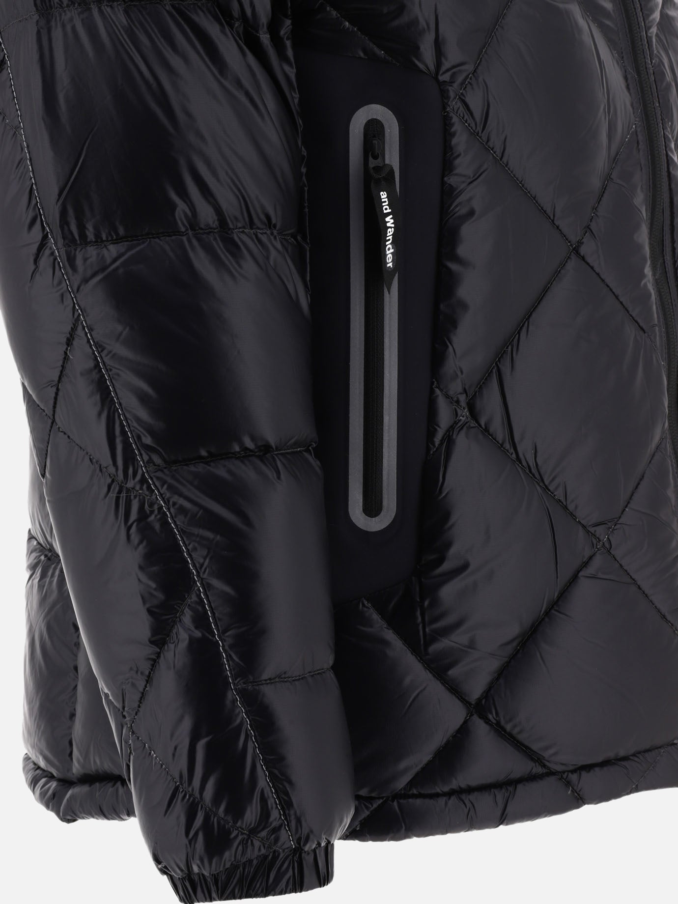 Down jackets 100% nylon - Padding: down and feather  Black - and Wander Men | PDP | VIETTI Online Store | thumbnail_4