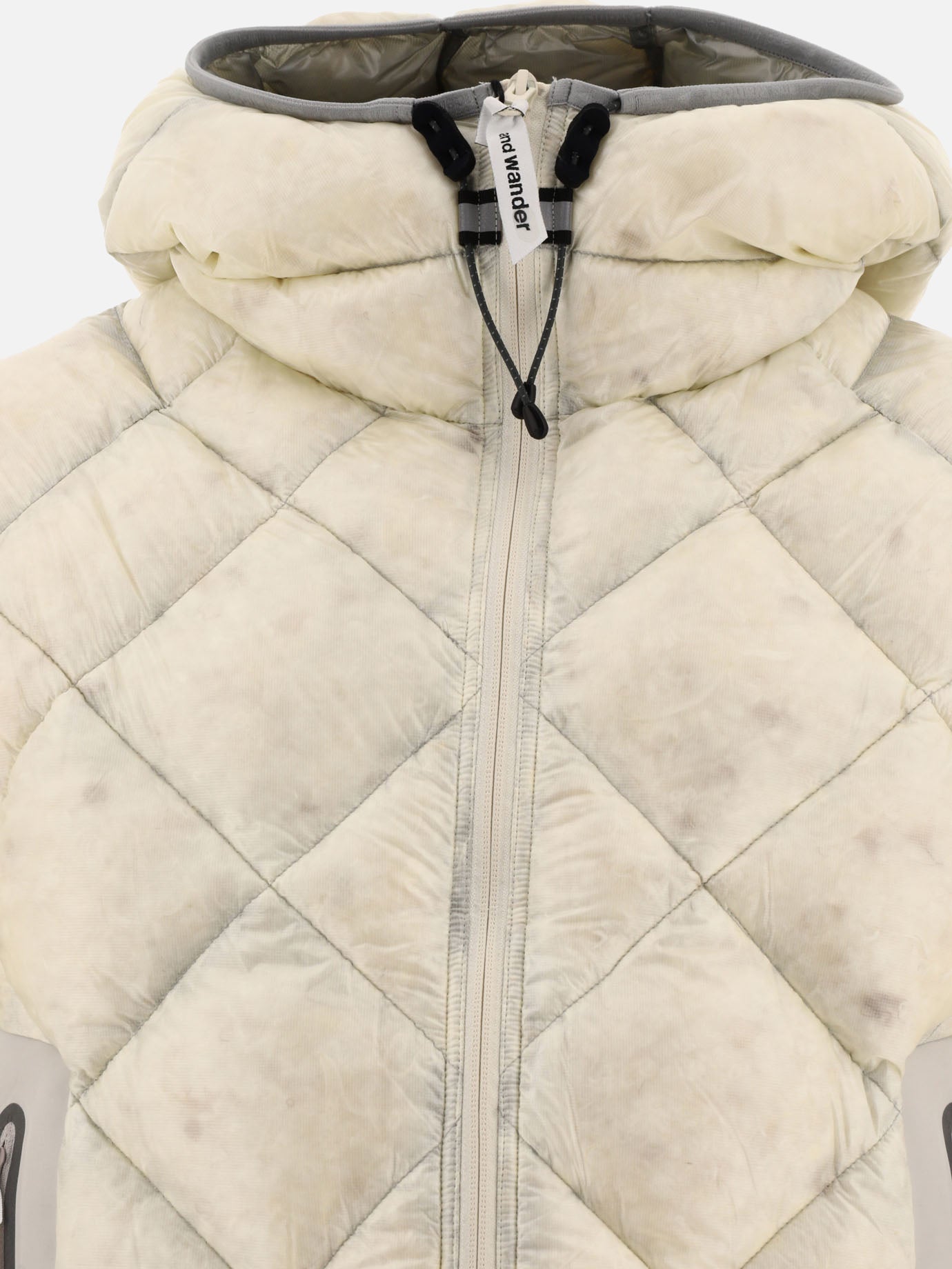 Down jackets 100% nylon - Padding: down and feather  White - and Wander Men | PDP | VIETTI Online Store | thumbnail_3