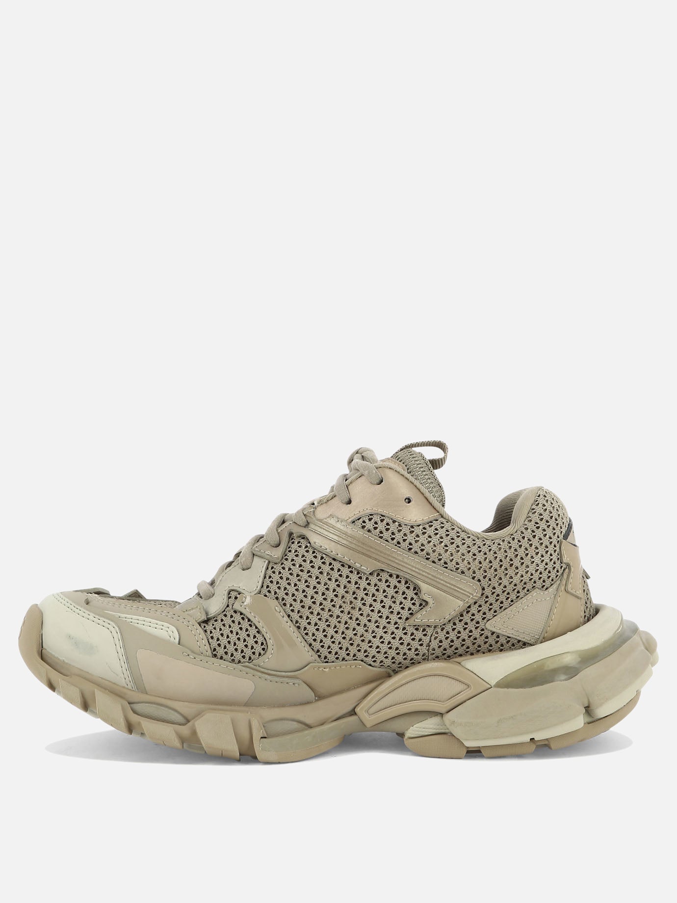 Low top sneakers 51% poliestere 40% poliuretano 9% nylon - 100% gomma  Beige - Balenciaga Women | PDP | VIETTI Online Store | Zoom-Modal_3
