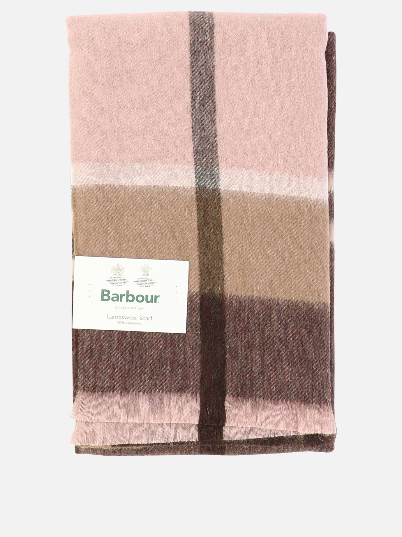 Classic scarves 100% wool  Pink - Barbour Women | PDP | VIETTI Online Store | thumbnail