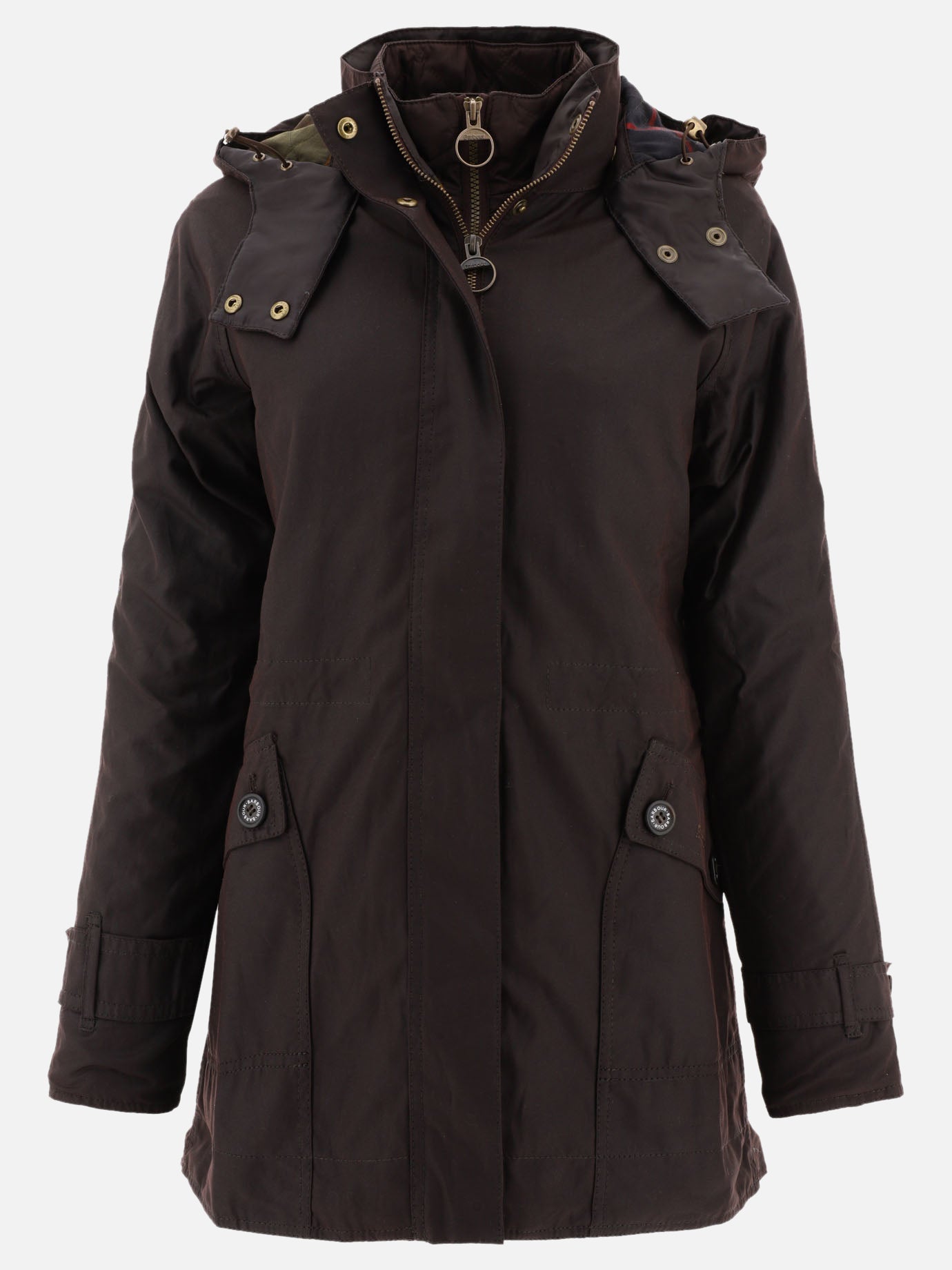 Parkas 100% cotone cerato  Brown - Barbour Women | PDP | VIETTI Online Store | Zoom-Modal
