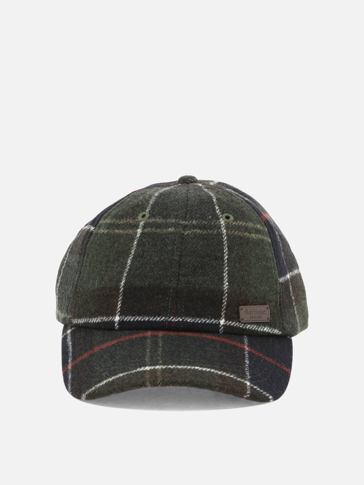 Baseball caps 65% poliestere 20% lana 10% acrilico 5% poliammide  Green - Barbour Men | PDP | VIETTI Online Store | Zoom-Modal
