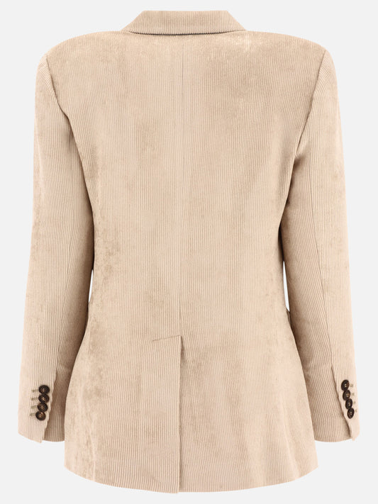Blazers 100% viscosa  Beige - Brunello Cucinelli Women | PLP | VIETTI Online Store | 2

