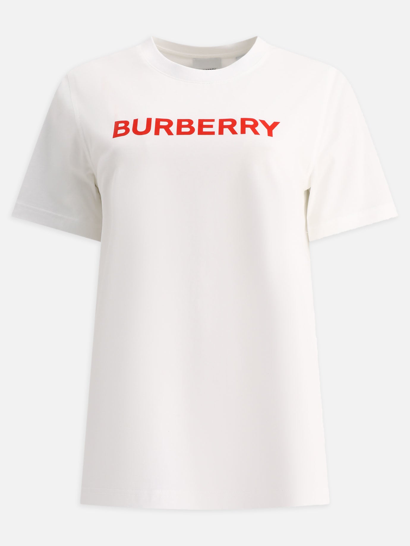 Crewneck t-shirts 100% cotone  White - Burberry Women | PDP | VIETTI Online Store | thumbnail
