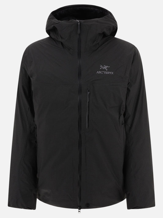 Technical jackets 94% nylon 6% polyurethane - Padding: down and feathers  Black - Arc'teryx Men | PLP | VIETTI Online Store 
