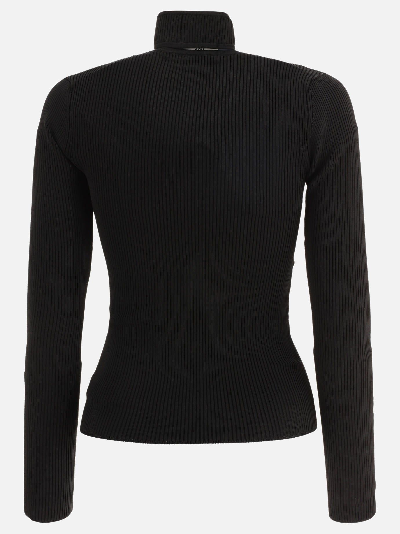 Turtleneck with cut-out