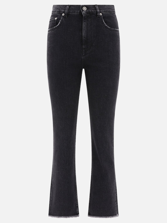 "New Cropped Flare" jeans