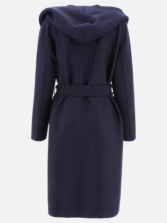Long coats 100% virgin wool  Blue - Harris Wharf London Women | PLP | VIETTI Online Store | 2
